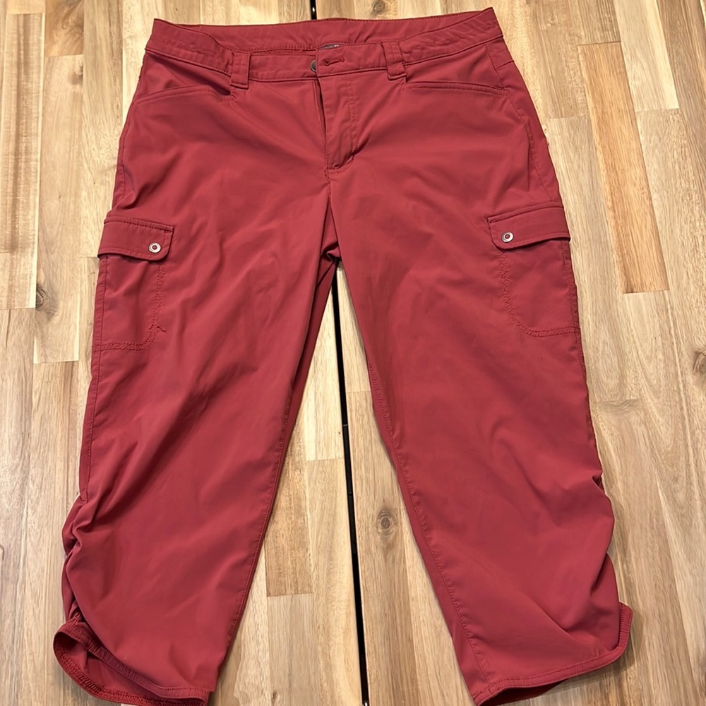 Eddie Bauer Ruched Crop Pants